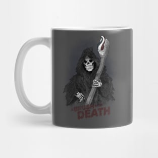 A Brush with Death Mug
